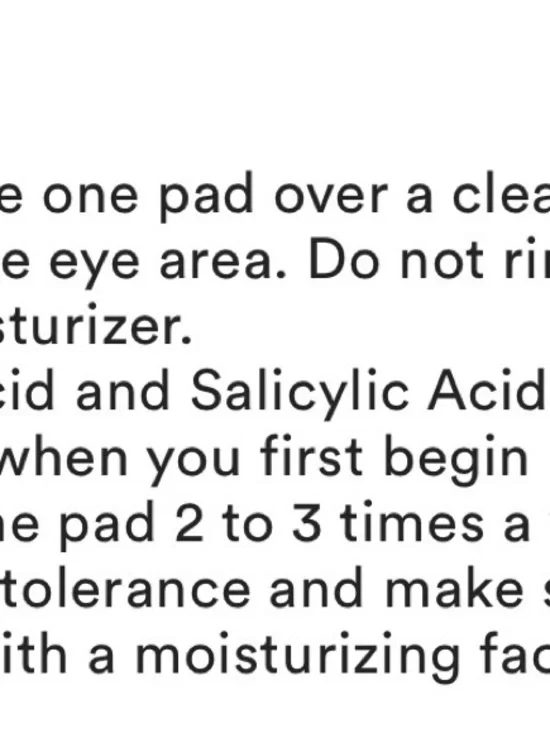 Anti-Everything Pad – Blue Glycolic Acid Exfoliating Pads - Picture 5 of 5